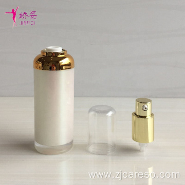 30ml Plastic Acrylic Airless Pump Customized Lotion Bottle